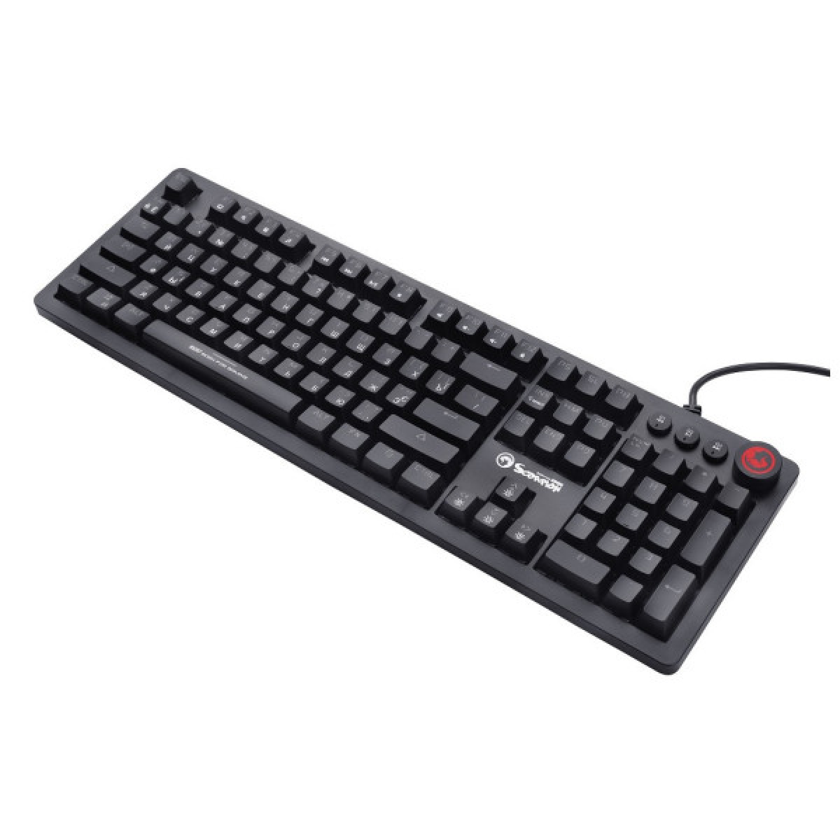 Клавіатура Marvo KG917 Multi-LED Mechanical Blue Switch - Фото 3