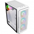 Корпус 2E Gaming Hexagon G338W, без БЖ, 2xUSB 3.0, 1xUSB Type-C, 1x120mm, 3x120mm ARGB, TG Side Panel, AT (2E-G338W) - Фото 5