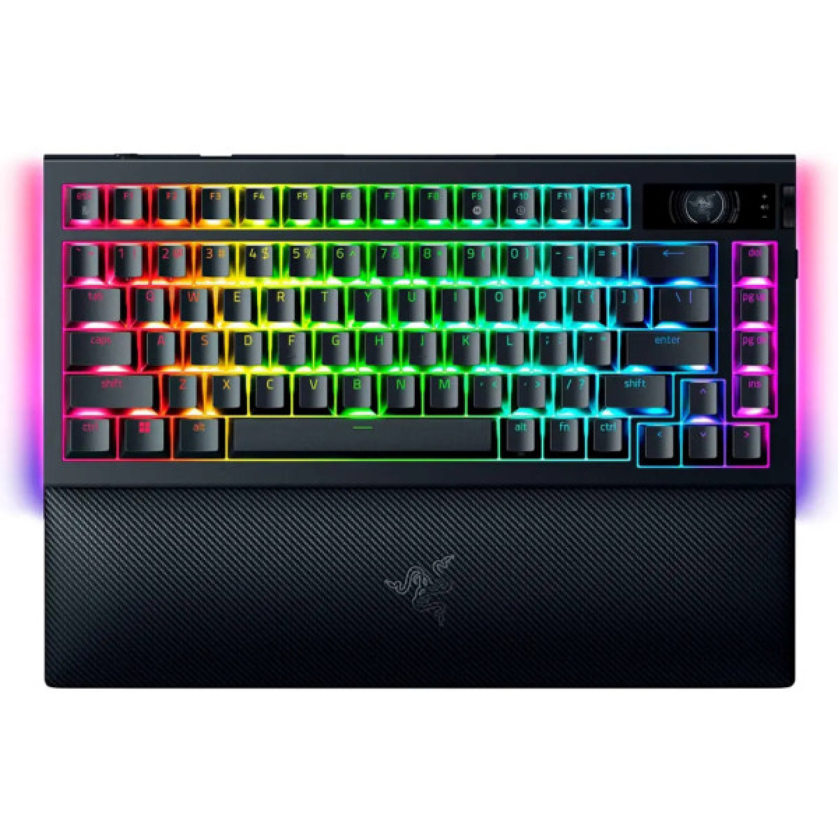Клавіатура Razer BlackWidow V4 PRO Orange Switch Wireless/Bluetooth/USB UA Black (RZ03-05130100-R3M1) - Фото 1