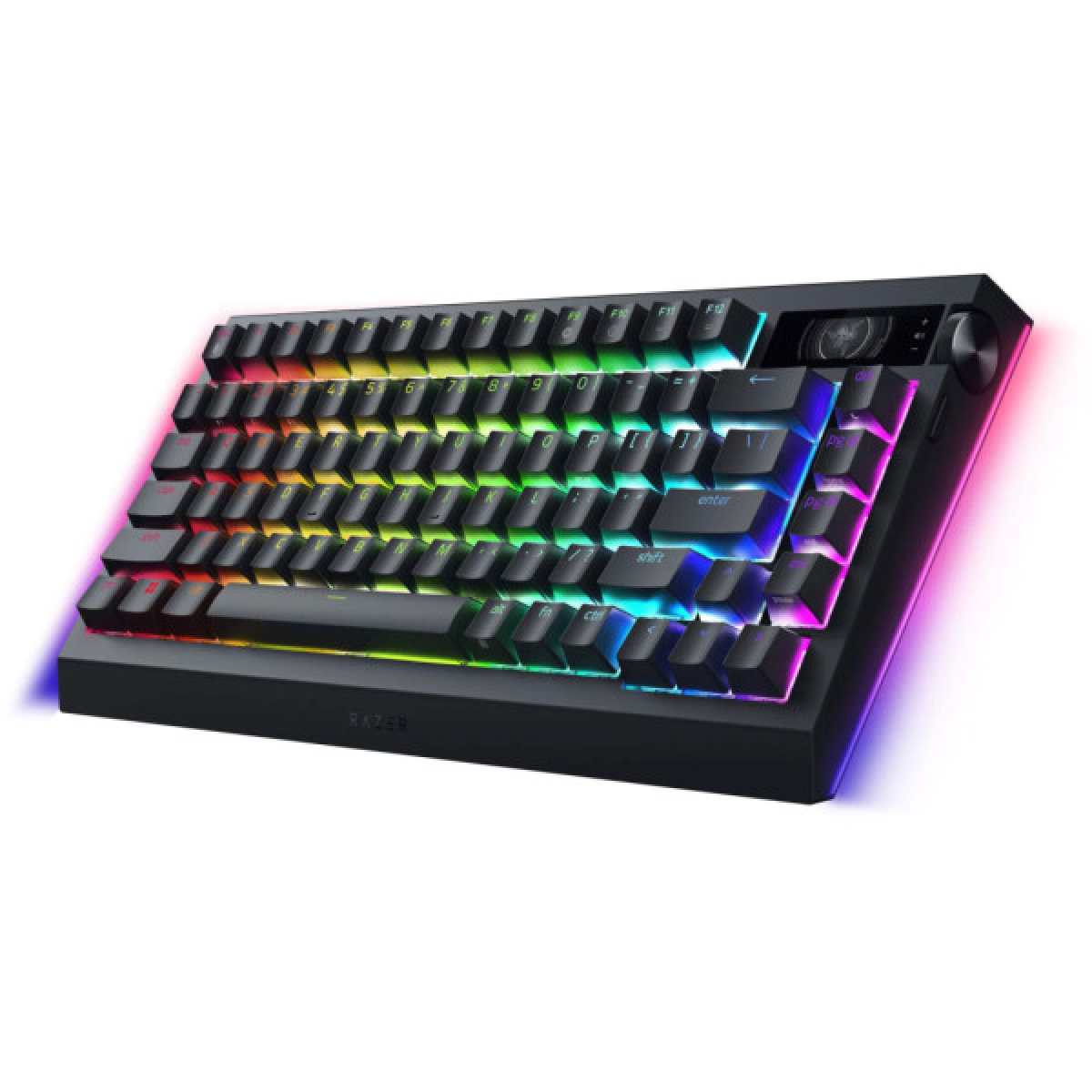 Клавіатура Razer BlackWidow V4 PRO Orange Switch Wireless/Bluetooth/USB UA Black (RZ03-05130100-R3M1) - Фото 3