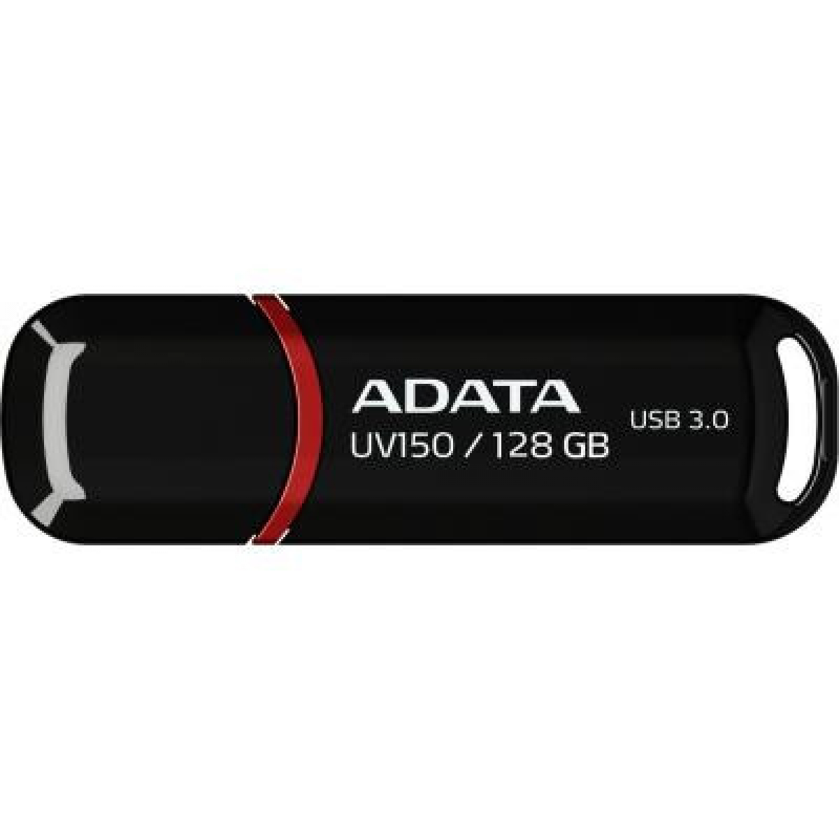 USB флеш накопитель ADATA 128GB UV150 Black USB 3.0 (AUV150-128G-RBK) - Фото 1