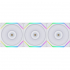 Кулер для корпуса Lian Li TL 120-3, White Cooler (G99.12TL3W.00) - Фото 1