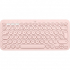 Клавіатура Logitech K380s Multi-Device Bluetooth UA Rose (920-011853) - Фото 1