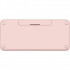 Клавіатура Logitech K380s Multi-Device Bluetooth UA Rose (920-011853) - Фото 4