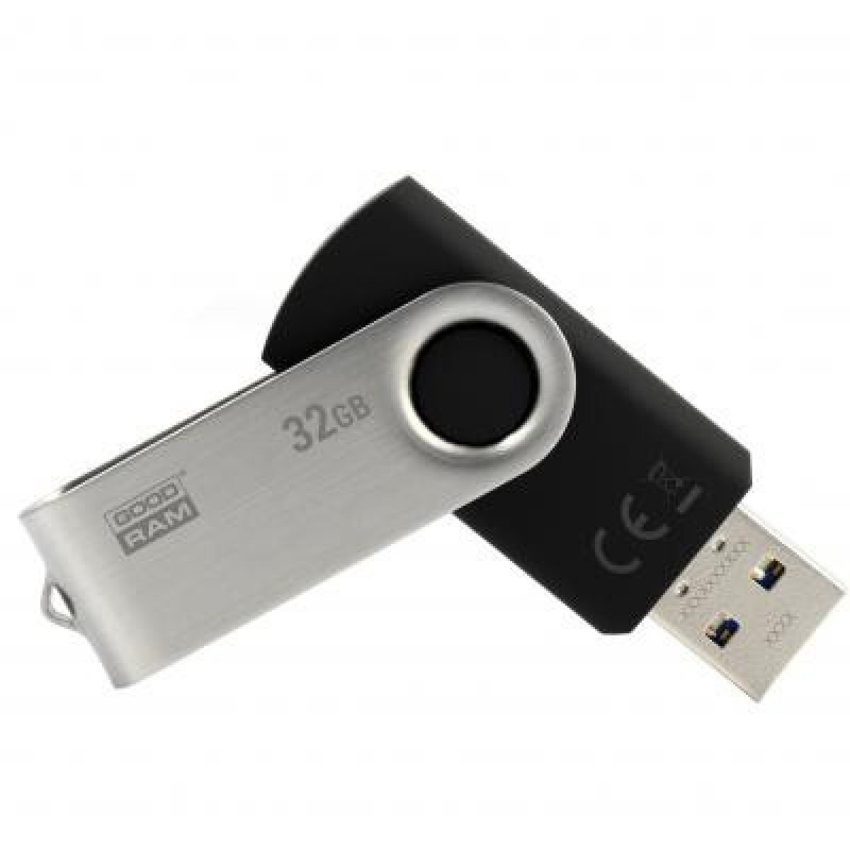 USB флеш накопитель Goodram 32GB UTS3 Twister Black USB 3.0 (UTS3-0320K0R11) - Фото 1