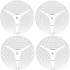 Точка доступу Wi-Fi Mikrotik RBLHG-5HPnD-XL4pack - Фото 1