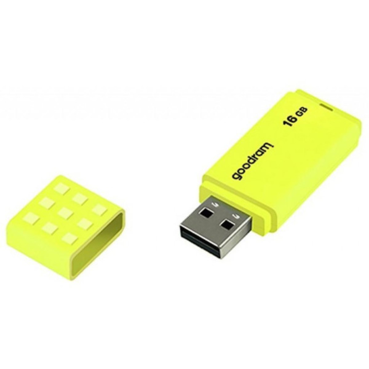 USB флеш накопичувач Goodram 16GB UME2 Yellow USB 2.0 (UME2-0160Y0R11) - Фото 2