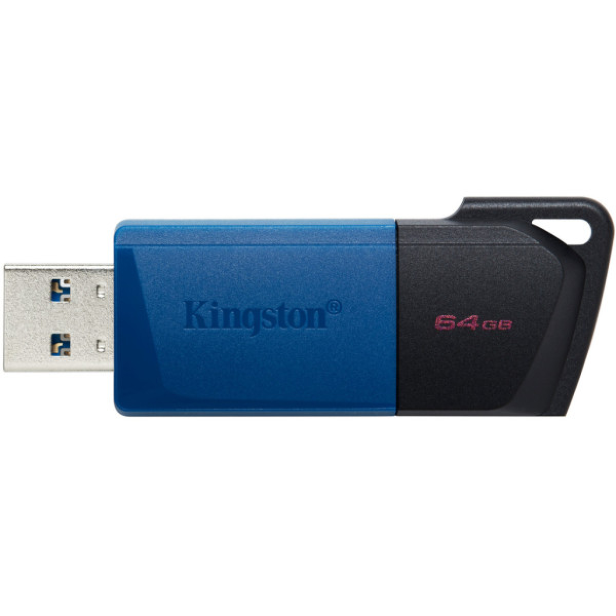 USB флеш накопичувач Kingston 2x64GB DataTraveler Exodia M Black/Blue USB 3.2 (DTXM/64GB-2P) - Фото 3