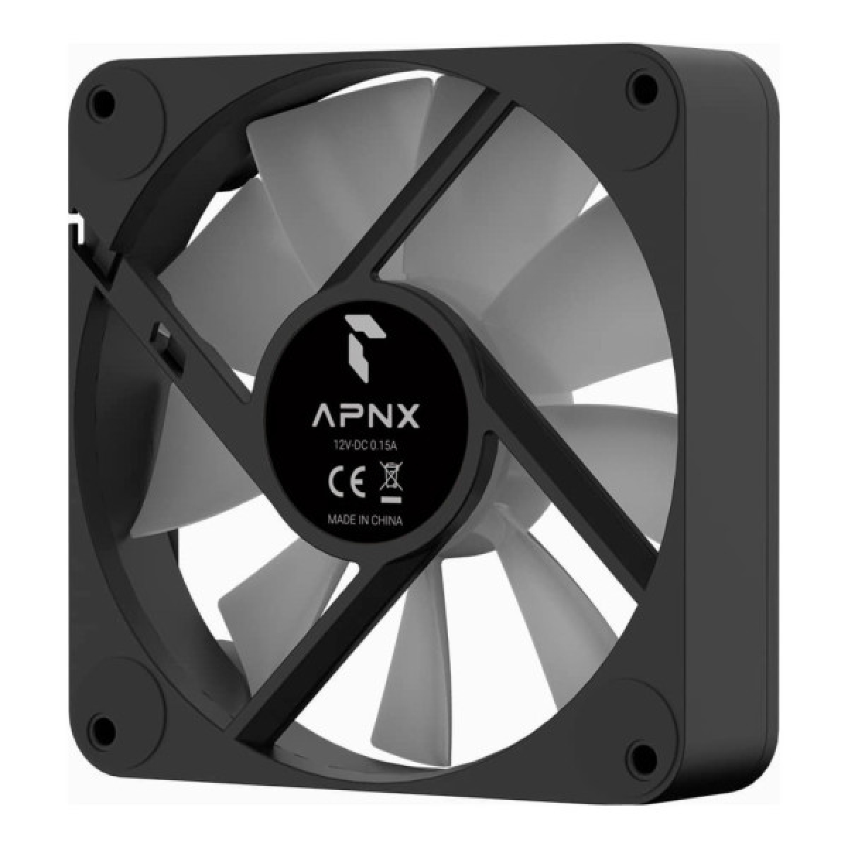 Кулер для корпуса APNX FP1-120 ARGB Black (APF3-PF11217.11) - Фото 7