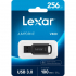 USB флеш накопитель Lexar 256GB JumpDrive V400 Black USB 3.0 (LJDV400256G-BNBNG) - Фото 3