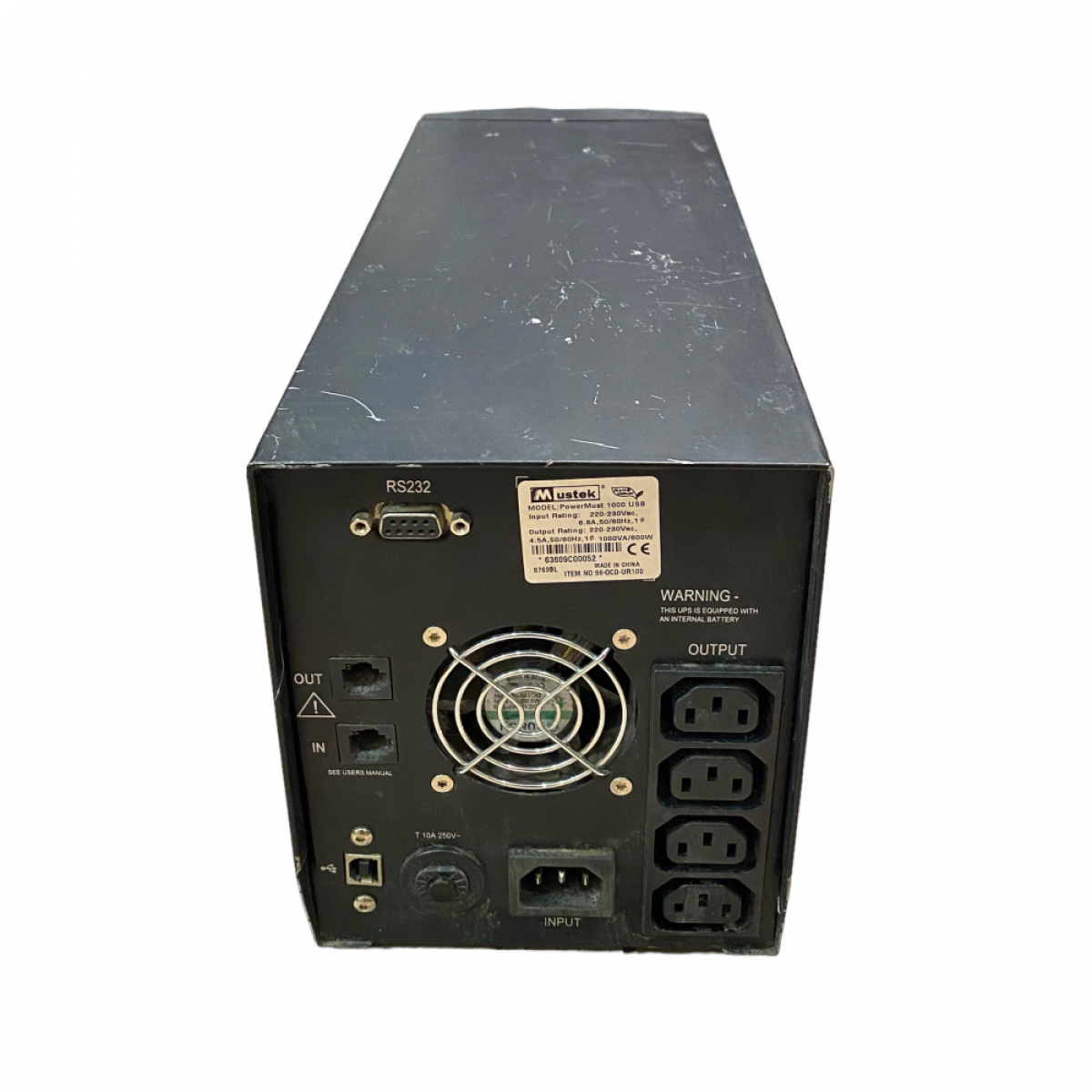 ДБЖ Mustek PowerMust 1000 USB + НОВІ АКБ - Фото 2