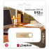 USB флеш накопичувач Kingston 512GB DataTraveler SE9 G3 Gold USB 3.2 (DTSE9G3/512GB) - Фото 5