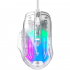 Мишка Havit HV-MS1011SE USB Transparent White (6950676293678) - Фото 1