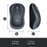 Мишка Logitech M185 swift grey (910-002238) - Фото 9