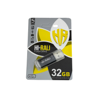 USB флеш-накопичувач Hi-Rali 32 GB, USB 2.0 (HI-32GBVCBK)
