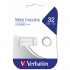 USB флеш накопичувач Verbatim 32GB Metal Executive Silver USB 2.0 (98749) - Фото 4