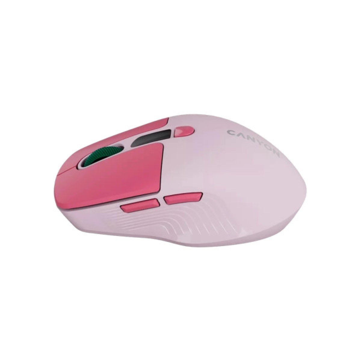 Мишка Canyon MW-26 LCD Silent Wireless/Bluetooth Pink (CNS-CMSW26P) - Фото 3