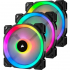 Кулер для корпуса Corsair LL120 RGB (3 Fan Pack) (CO-9050072-WW) - Фото 1