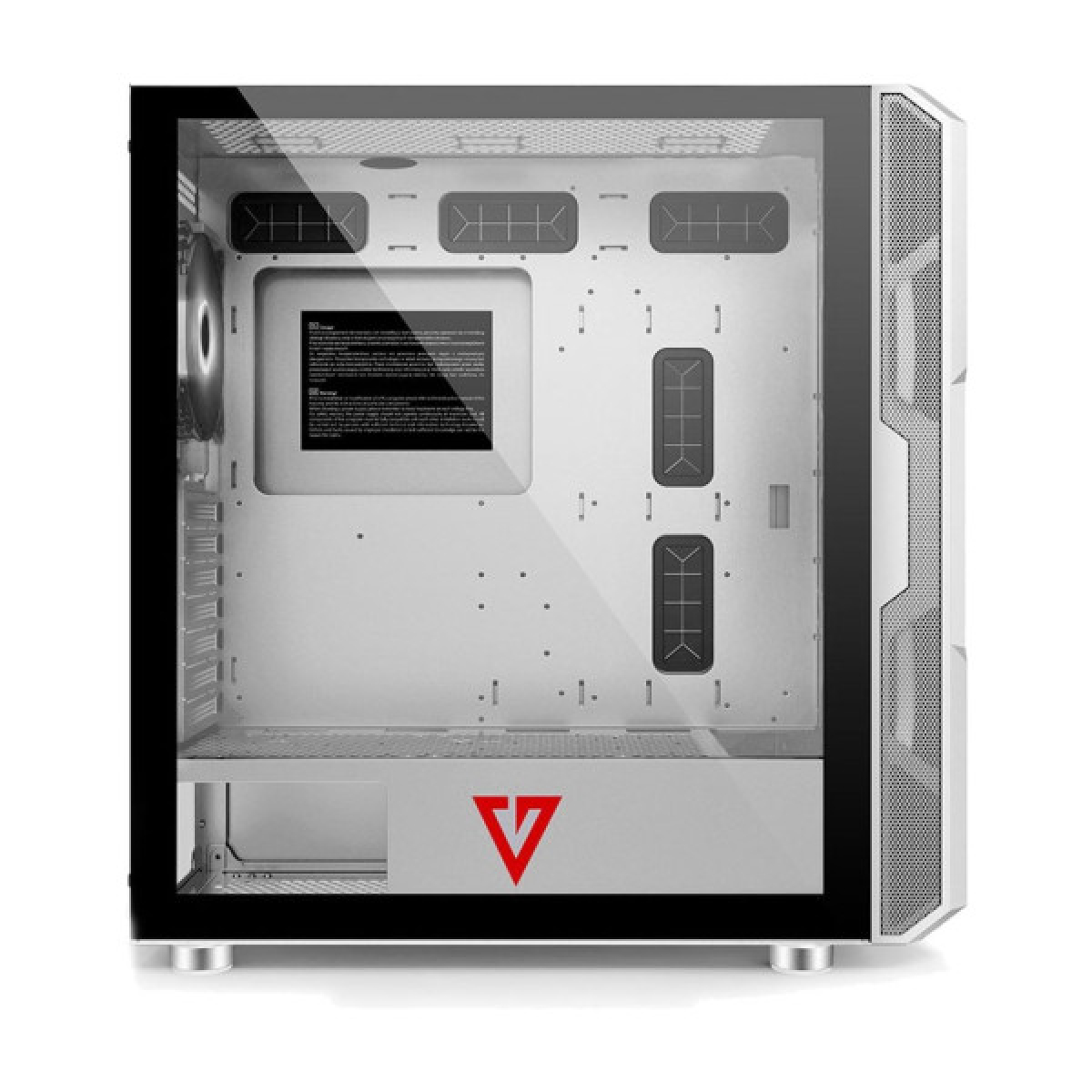 Корпус Modecom AMIRANI WHITE fans 4x120mm (AT-AMIRANI-PD-20-000000-0) - Фото 3
