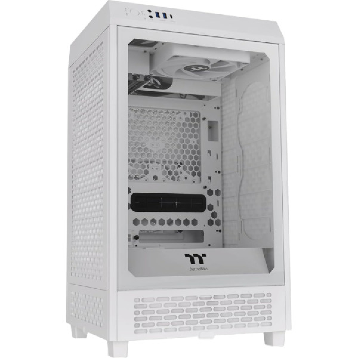 Корпус ThermalTake The Tower 200 Snow (CA-1X9-00S6WN-00) - Фото 2