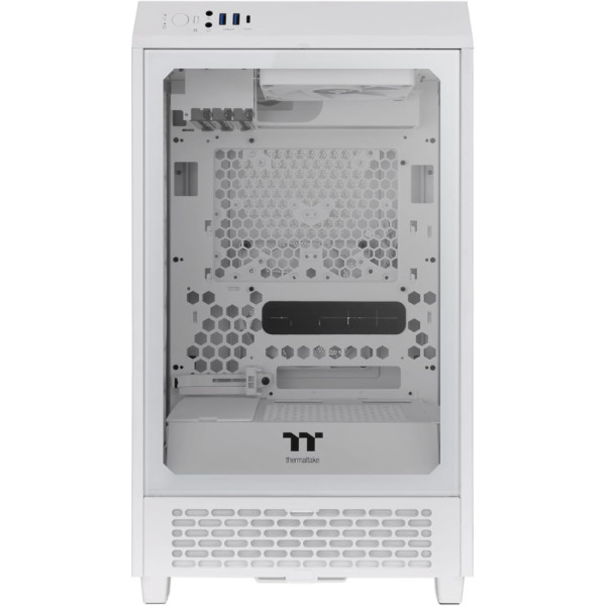 Корпус ThermalTake The Tower 200 Snow (CA-1X9-00S6WN-00) - Фото 3