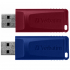 USB флеш накопичувач Verbatim 2x32GB Store'n'Go Slider Red/Blue USB 2.0 (49327) - Фото 3