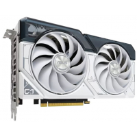 Відеокарта ASUS GeForce RTX 4060, Dual White OC Edition 8GB/GDDR6 (128bit) 