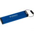 USB флеш накопичувач Kingston 128GB IronKey Keypad 200 AES-256 Encrypted Blue USB 3.2 (IKKP200/128GB) - Фото 4