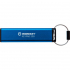 USB флеш накопичувач Kingston 128GB IronKey Keypad 200 AES-256 Encrypted Blue USB 3.2 (IKKP200/128GB) - Фото 5