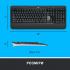Комплект Logitech MK540 Advanced Wireless UA Black (920-008685) - Фото 7