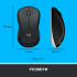 Комплект Logitech MK540 Advanced Wireless UA Black (920-008685) - Фото 10