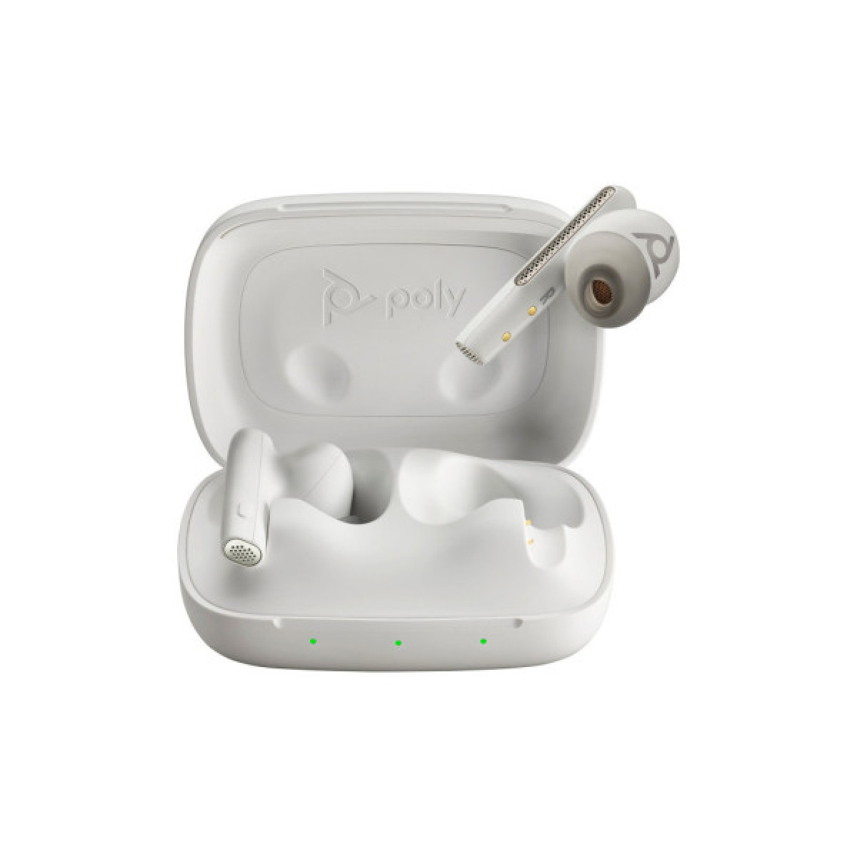 Наушники Poly Voyager Free 60 Earbuds + BT700A + BCHC White (7Y8L3AA) - Фото 5