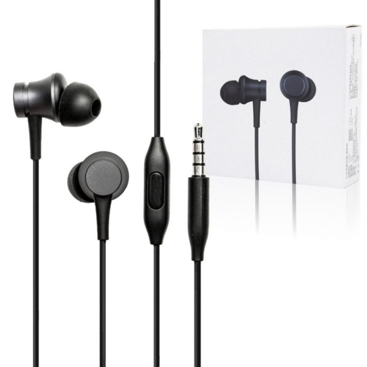 Наушники Xiaomi Piston Fresh Bloom Matte Black (ZBW4354TY) - Фото 2