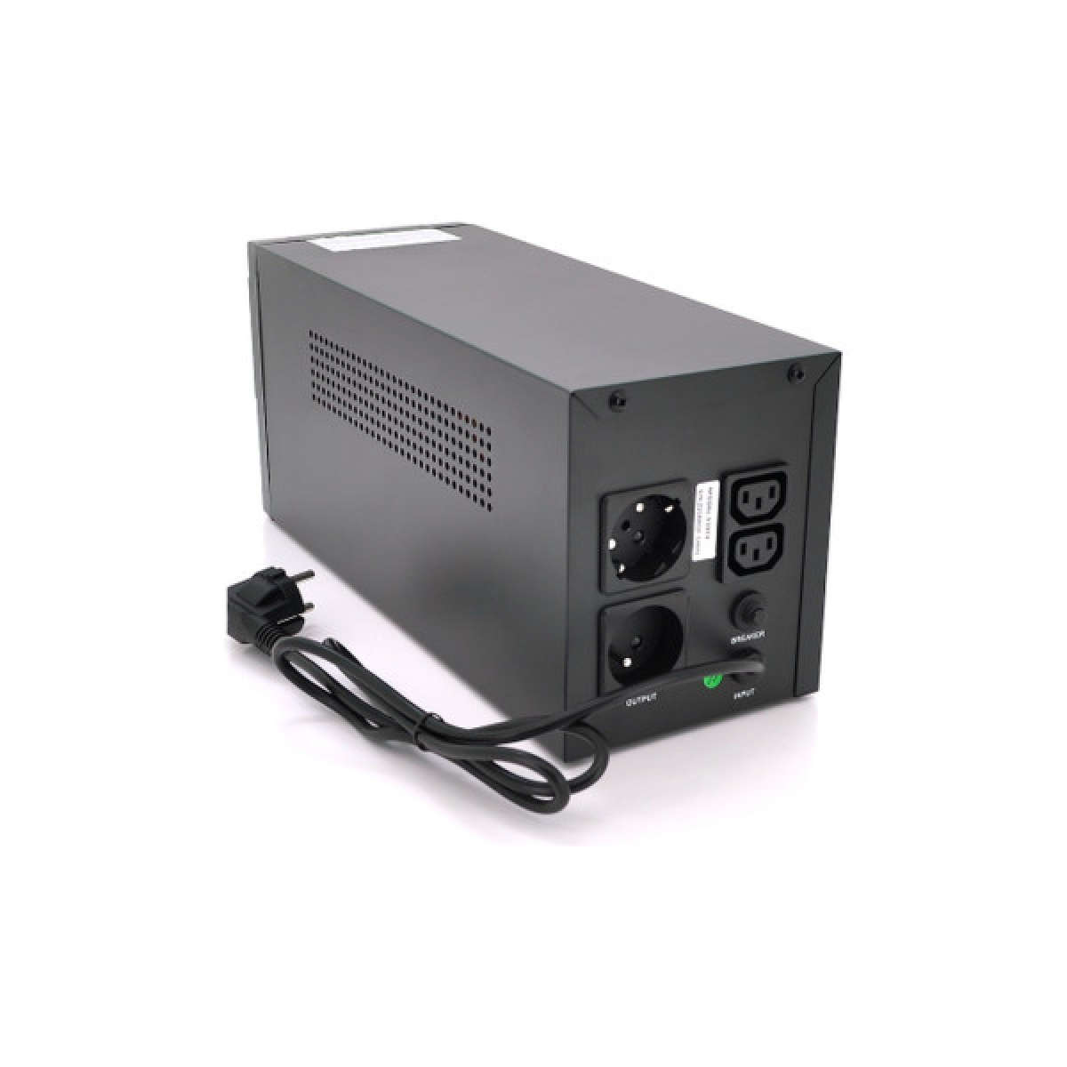 Источник бесперебойного питания Qoltec Qoltec QLT1200 (720W) (QLT1200L-53973) - Фото 2