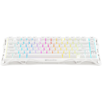 Клавіатура GravaStar Mercury K1 Lite Wireless/Bluetooth/USB UA White (GSK1LITE_WHT)