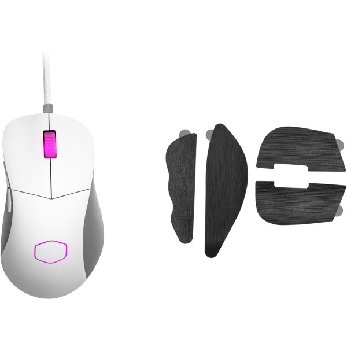 Мишка CoolerMaster MM730 USB White/Gray (MM-730-WWOL1) - Фото 7