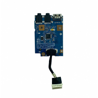 Плата USB-audio зі шлейфом для ноутбука Lenovo Z570 (48.4PA04.01M)