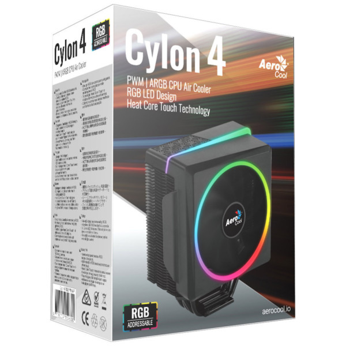 Кулер до процесора AeroCool Cylon 4 (ACTC-CL30410.06) - Фото 9