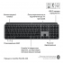 Клавиатура Logitech MX Keys S для MAC Bluetooth/Wireless UA Space Grey (920-011637) - Фото 3