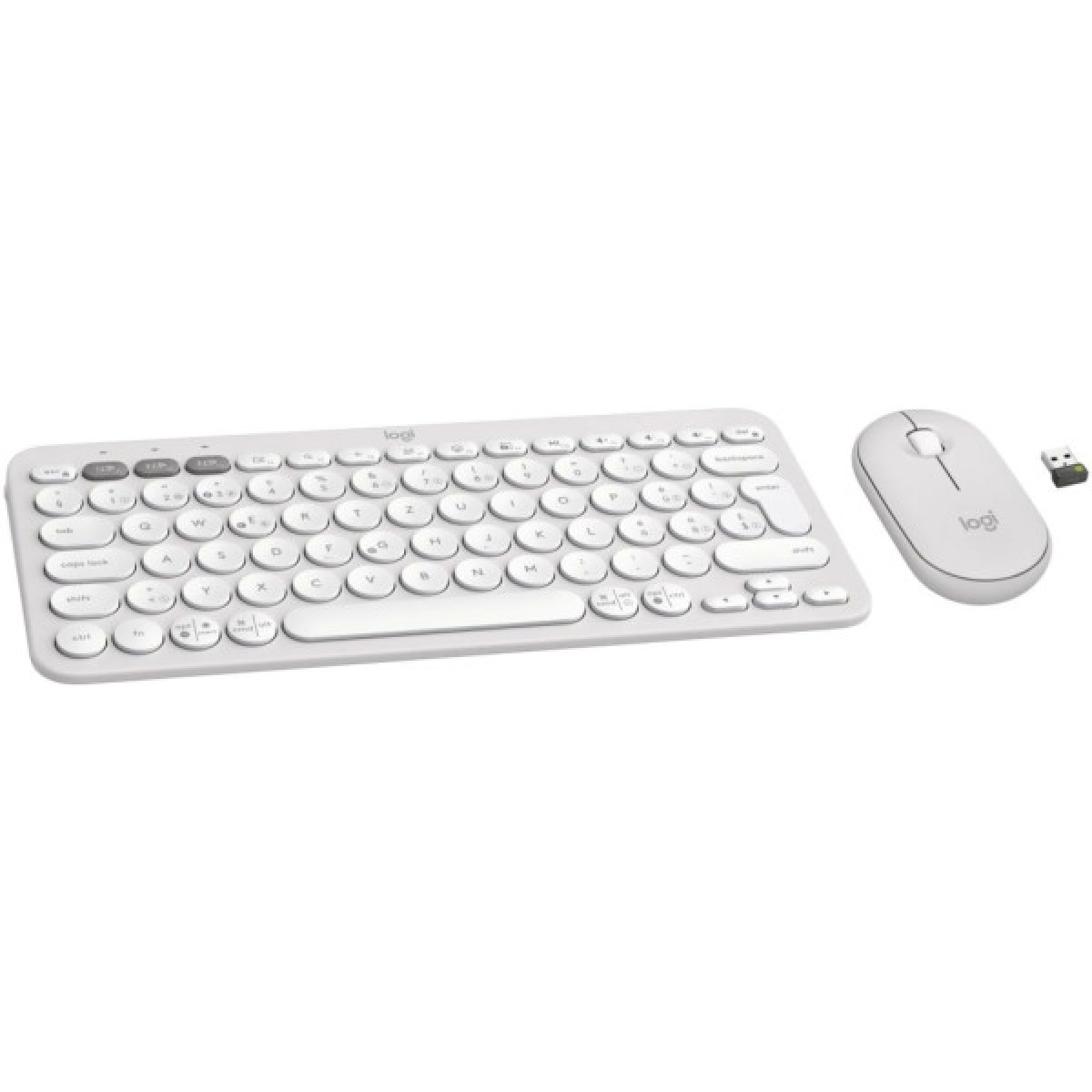 Комплект Logitech Pebble 2 Wireless UA White (920-012240) - Фото 2