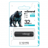 USB флеш накопитель Wibrand 32GB Grizzly Black USB 2.0 (WI2.0/GR32P3B) - Фото 2