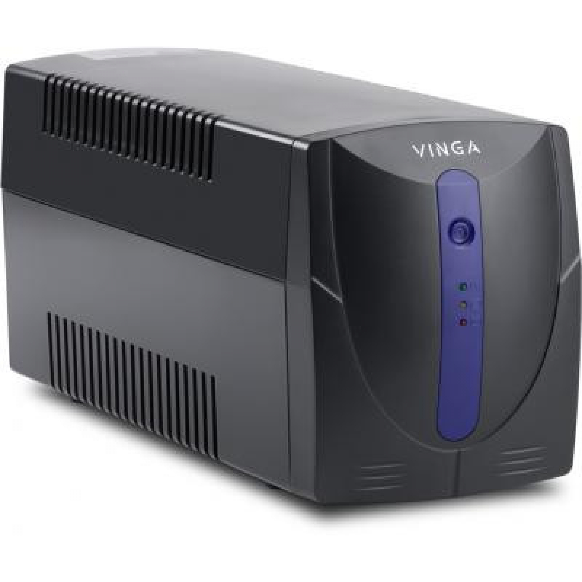 Пристрій безперебійного живлення Vinga LED 1200VA plastic case (VPE-1200P) - Фото 2
