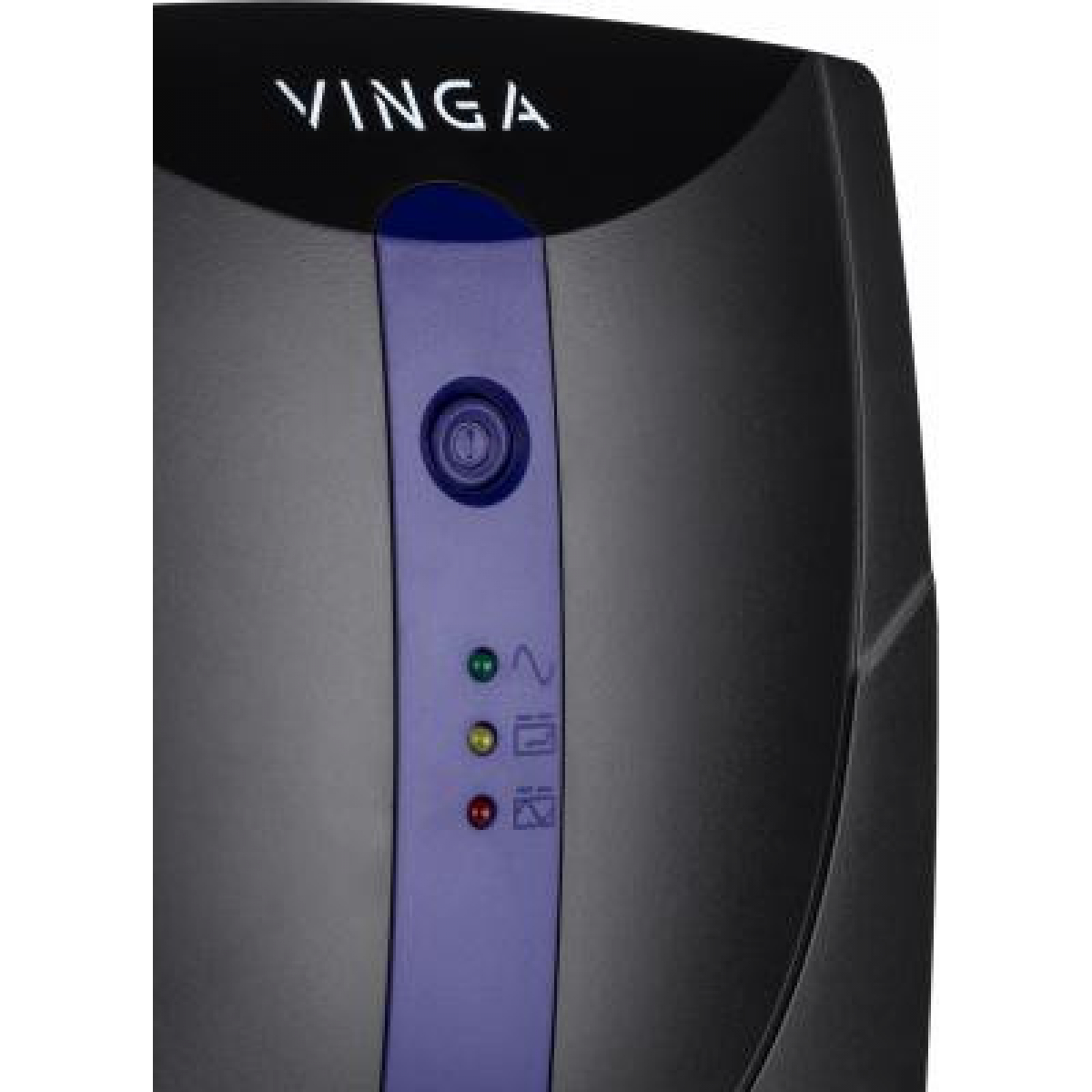 Пристрій безперебійного живлення Vinga LED 1200VA plastic case (VPE-1200P) - Фото 4