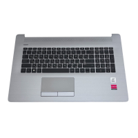 HP ProBook 470 G7 (топкейс с тачпадом + клавиатура)