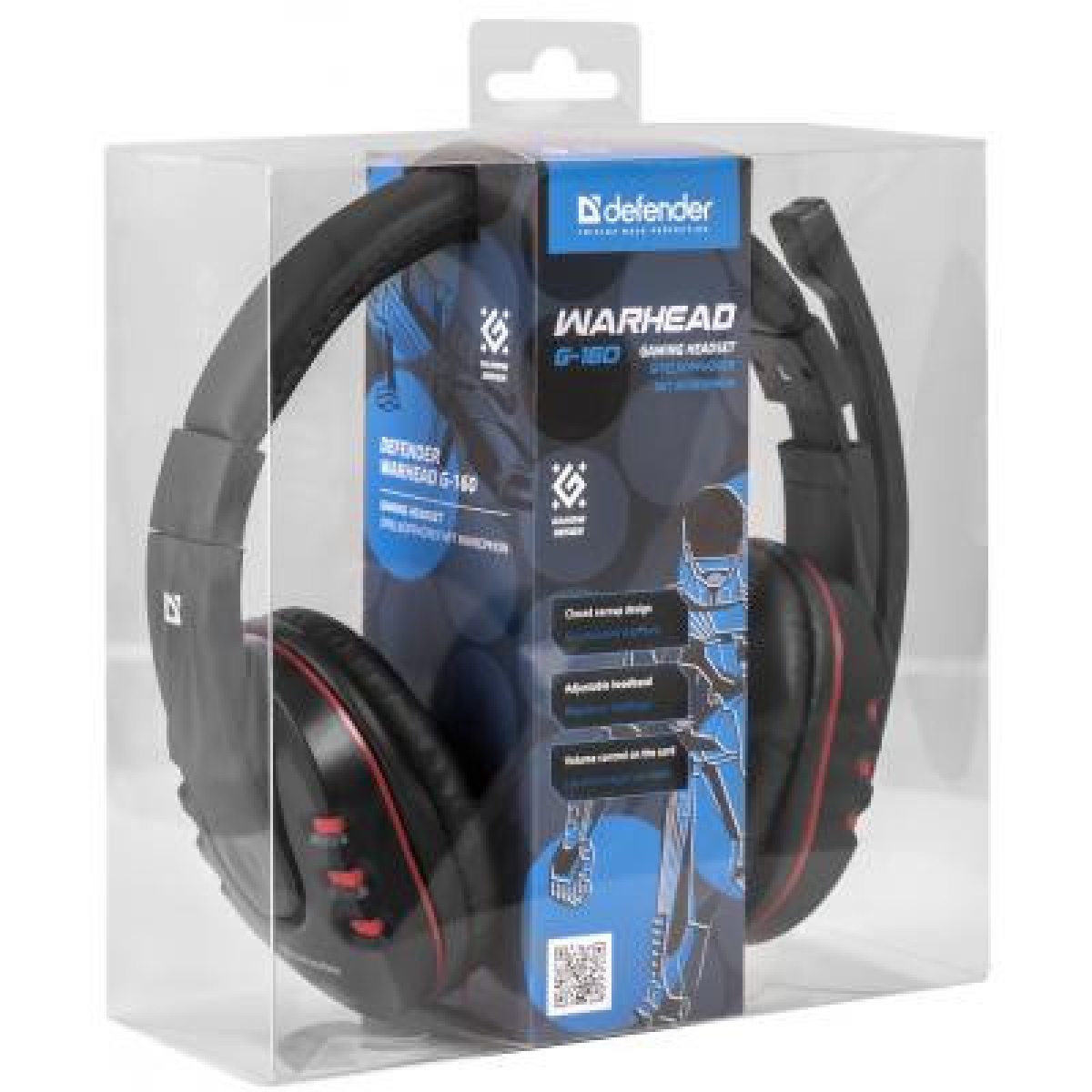 Наушники Defender Warhead G-160 Black (64113) - Фото 7