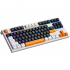 Клавіатура OfficePro MK180W Hot-Swap Red Swich RGB USB UA White (MK180W) - Фото 3