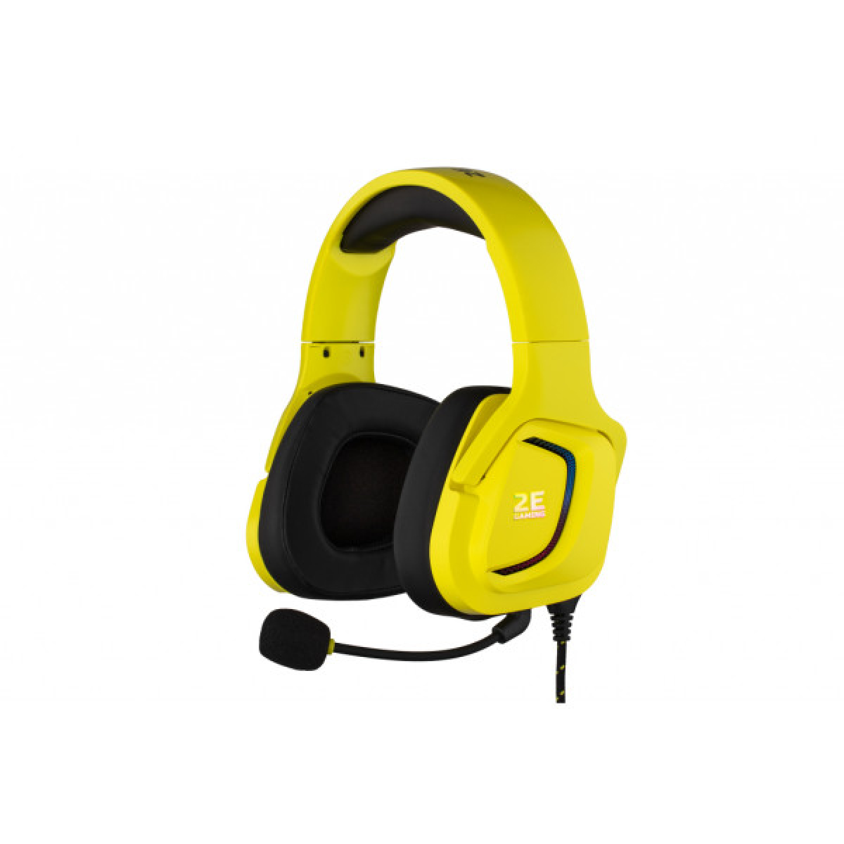 Навушники 2E HG340 RGB USB 7.1 Yellow (2E-HG340YW-7.1) - Фото 1