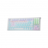 Клавіатура Aula F3032 White keycaps plus 21 Yellow keys KRGD Brown USB UA White (6948391201757) - Фото 2