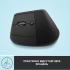 Мишка Logitech Lift Left Vertical Ergonomic Wireless/Bluetooth Graphite (910-006474) - Фото 5
