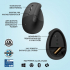Мишка Logitech Lift Left Vertical Ergonomic Wireless/Bluetooth Graphite (910-006474) - Фото 6